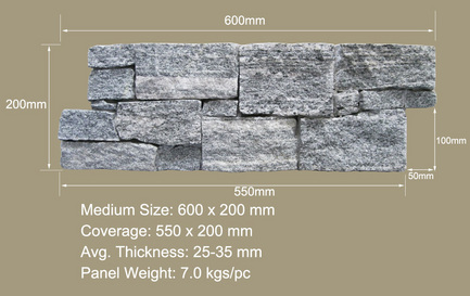 Stone Panel, Z shape